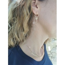 Jenny Boucles d'Oreilles Or Kookouli
