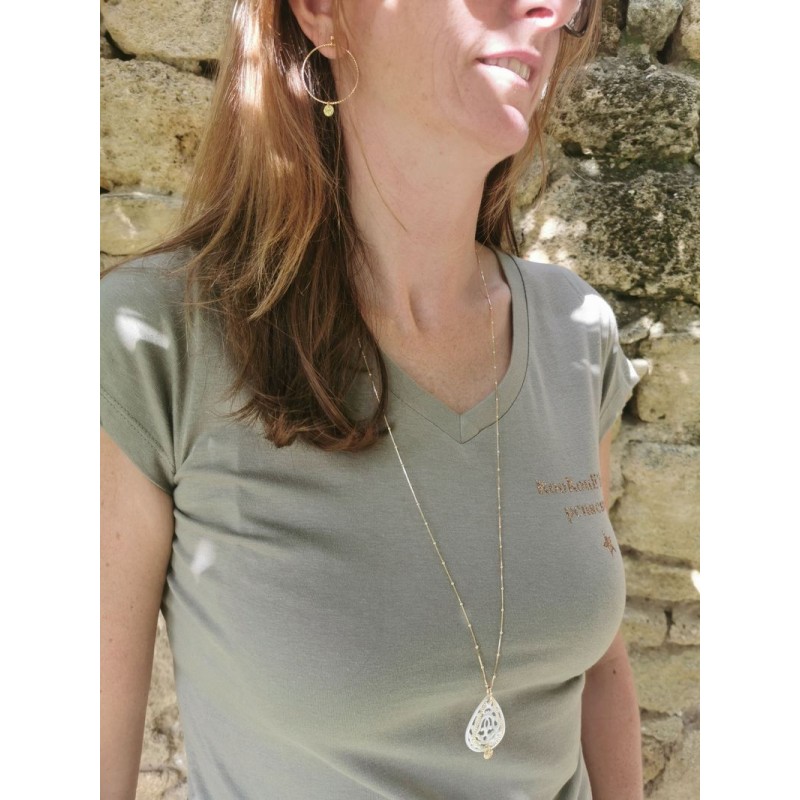 Sacha Boucles d'Oreilles Créoles Or Kookouli