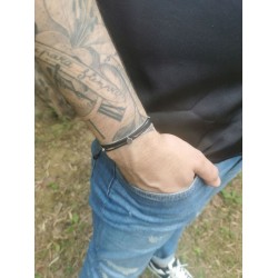 Bracelet Jacquot argent maille serpent