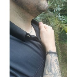 Bracelet Jacquot argent maille serpent