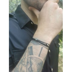 Bracelet Jacquot argent maille serpent