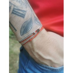 Bracelet Jacquot argent maille serpent