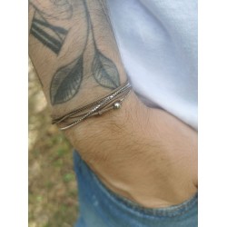 Bracelet Jacquot argent maille vénitienne