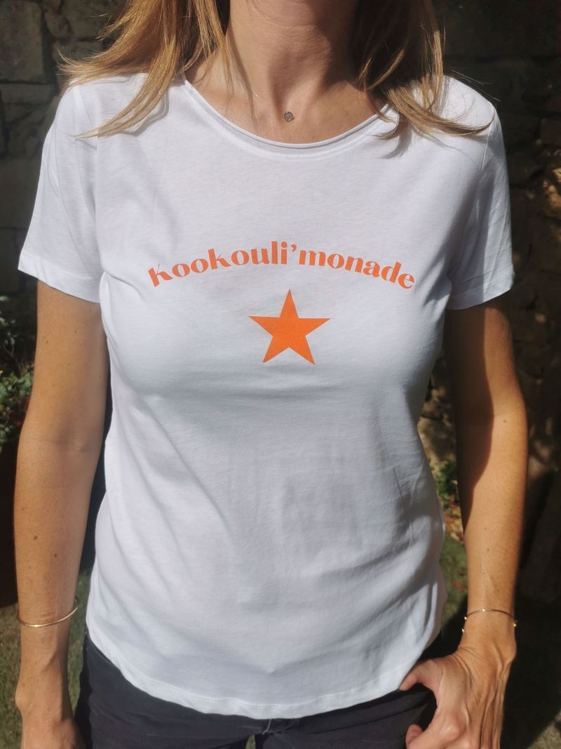 T-shirt kookouli'monade BLANC