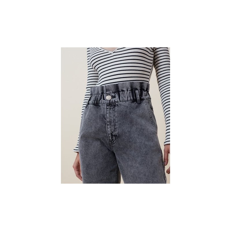 Jean gris acide Grace et Mila