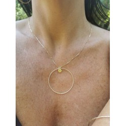 Saturne Collier Or Kookouli