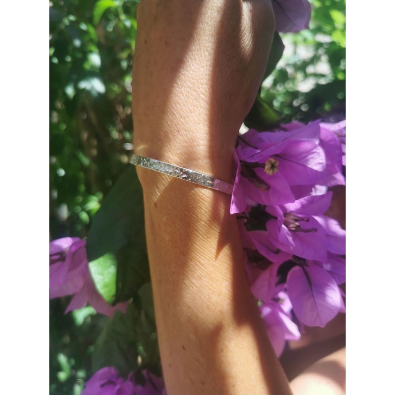 Bonheur Jonc Argent Kookouli